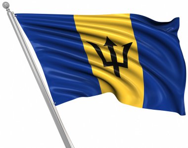 barbados bayrağı