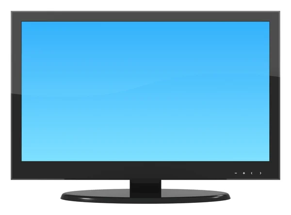 Düz ekran televizyon — Stok fotoğraf