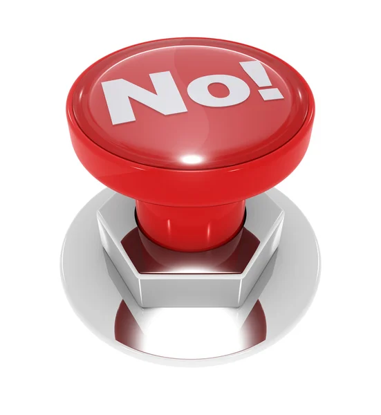 No button — Stock Photo, Image