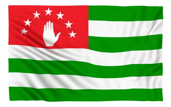 Flagge von Abchasien — Stockfoto