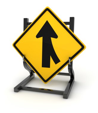 Yol işaret - kavşak