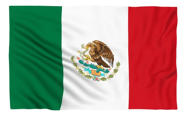 Vlag van mexico — Stockfoto