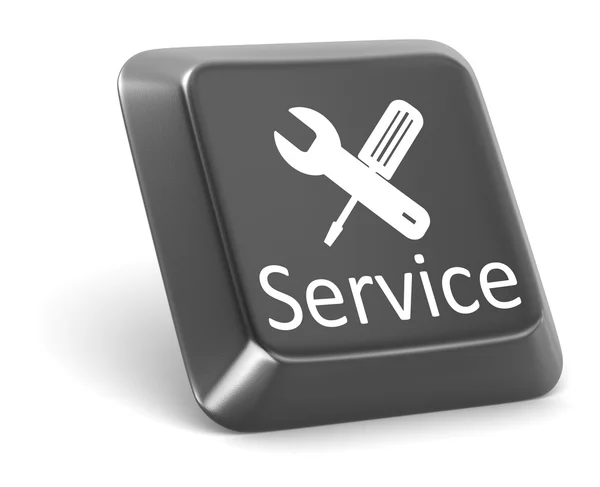 Service-Taste — Stockfoto