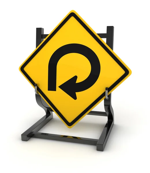 Road sign - crossroad — Stock Photo, Image