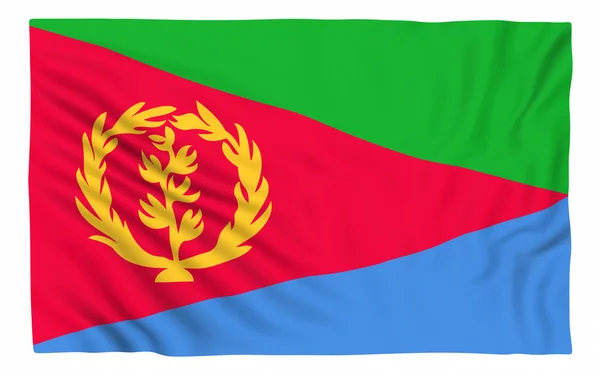 厄立特里亚的旗子 — 图库照片