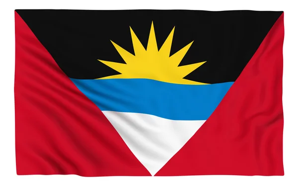 2.安提瓜和巴布达国旗 — 图库照片