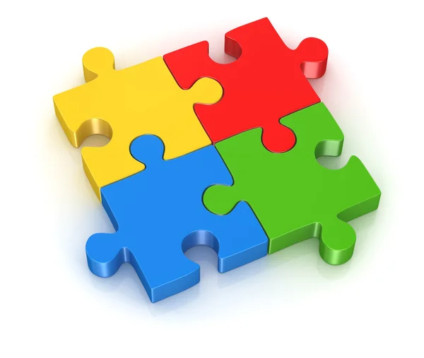 Puzzle di puzzle — Foto Stock