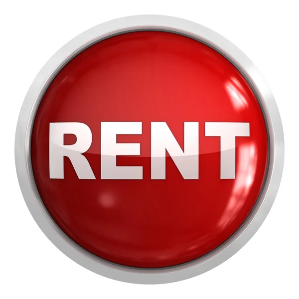 Rent button — Stock Photo, Image