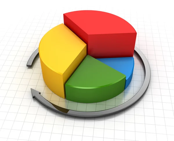 Gráfico de negocios —  Fotos de Stock