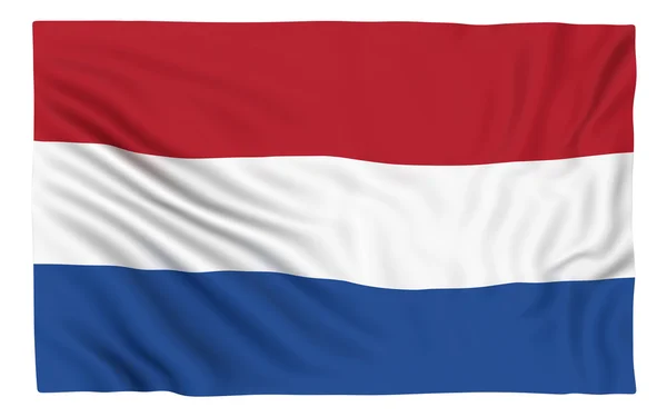 Flagge der Niederlande — Stockfoto