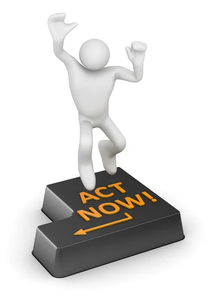 Act Now — Stock Photo, Image