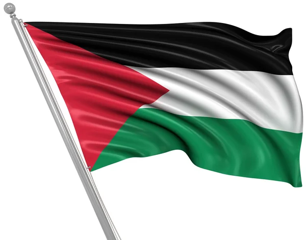 Bandera de Palestina — Foto de Stock