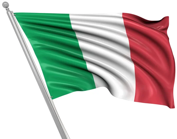 Vlag van Italië — Stockfoto