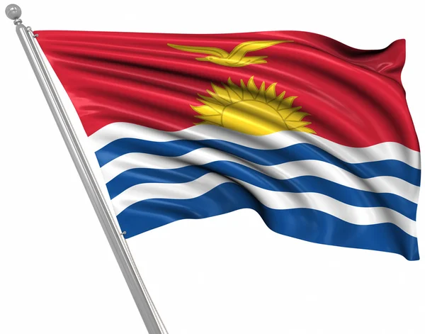 Bandeira de Kiribati — Fotografia de Stock