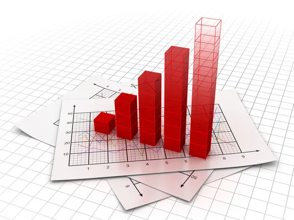 Gráfico de negocios —  Fotos de Stock