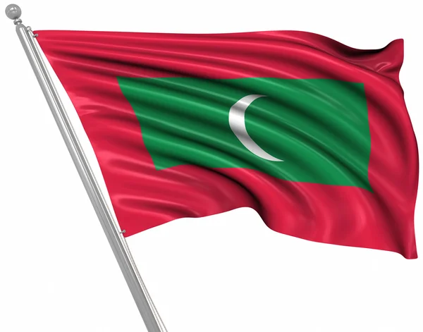 Flag of Maldives — Stock Photo, Image