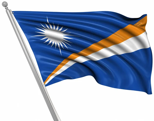 Bandera de las Islas Marshall —  Fotos de Stock