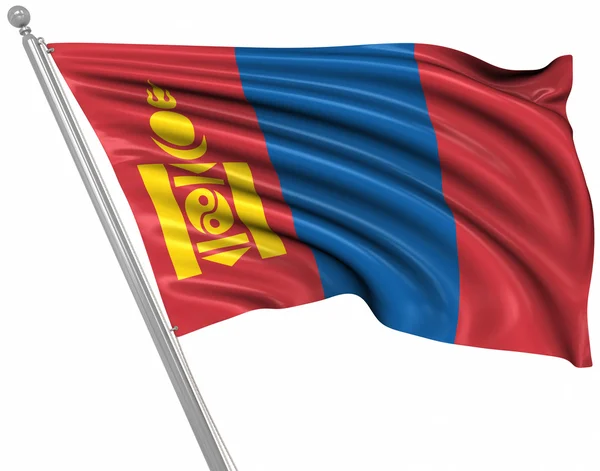 蒙古的旗子 — 图库照片