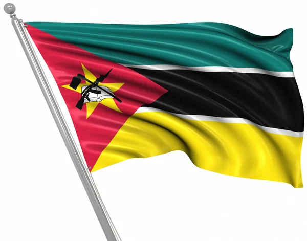 Flag of Mozambique — Stock Photo, Image