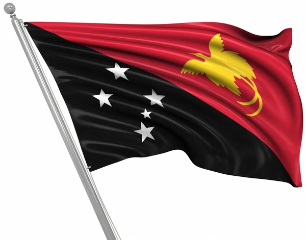 Bandera de Papua New Guinea —  Fotos de Stock