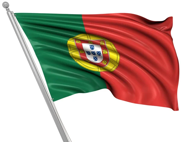 Vlag van portugal — Stockfoto