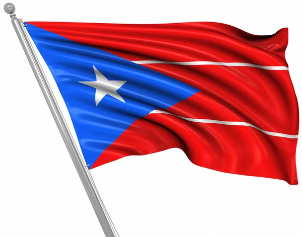 Bandeira de Puerto Rico — Fotografia de Stock