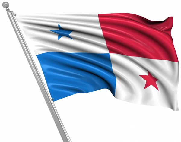 Bandera de Panamá —  Fotos de Stock