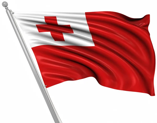 Flagge von Tonga — Stockfoto