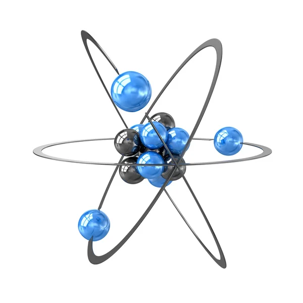 Modelo Orbital de Átomo — Fotografia de Stock