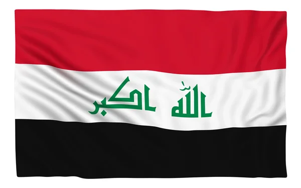 Bandiera dell'Iraq — Foto Stock