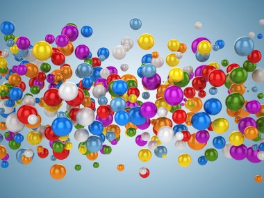 renkli topu arka plan