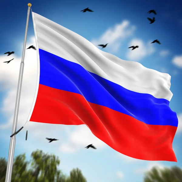 Flag of Russia — Stock Photo, Image