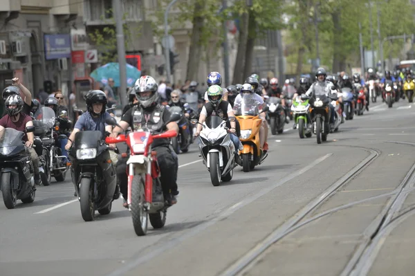 Apertura temporada motociclismo — Foto de Stock