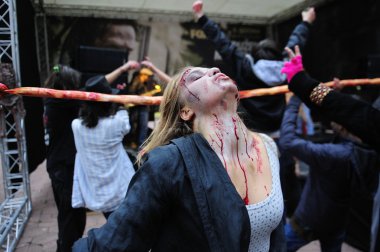 Belgrad zombi yürüme