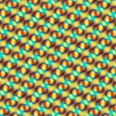 Seamless Background - Continuous Texture Pattern - Abstract Of Soap Bubbles - Repeated Shape - Illustration Designs - Decorative Golden Soapy Foam - Repeating Wallpaper - Blue Yellow Soft Blurry Eleme