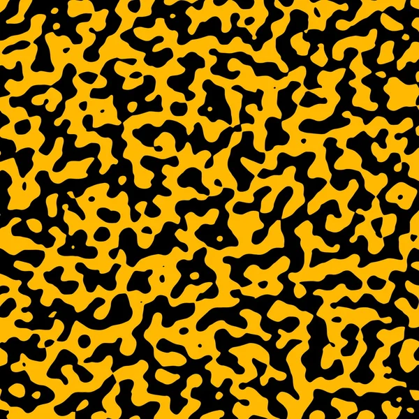 Black Yellow Paint Splashed - Astratto sfondo arancione - Illustrazione grafica semplice di spruzzi di inchiostro - Blob Spatter - Inky Dribble Splash Pattern - Blots and Splashes - Disordinato disegno psichedelico  - — Foto Stock