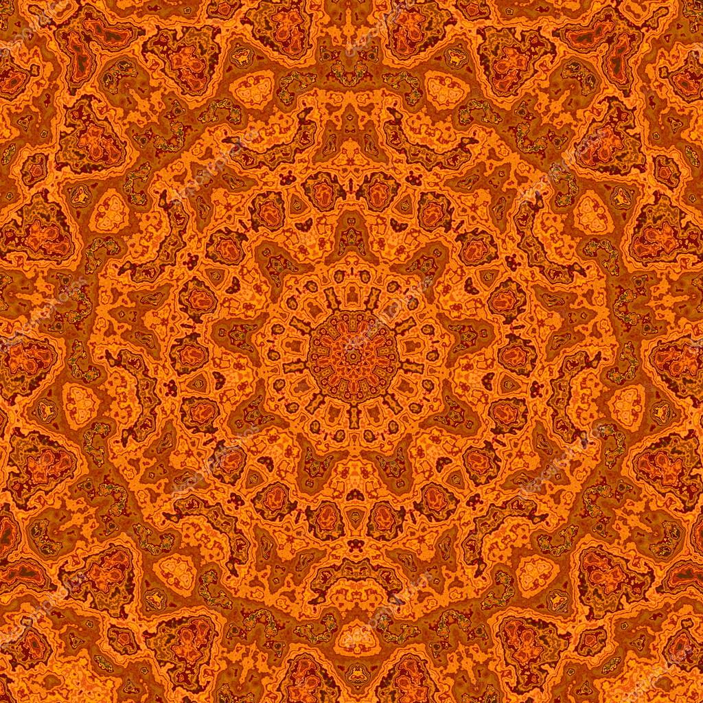 Abstract Orange Background Retro Vintage Styled Design