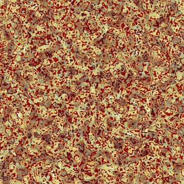Abstract Brown Grunge. Digital Fractal Splatter. Vintage Style Background. Distressed Grungy Effect. Various Chaotic Blots. Unique Art Illustration. Beige Splattered Backdrop. Dirty Spatter or Spray.
