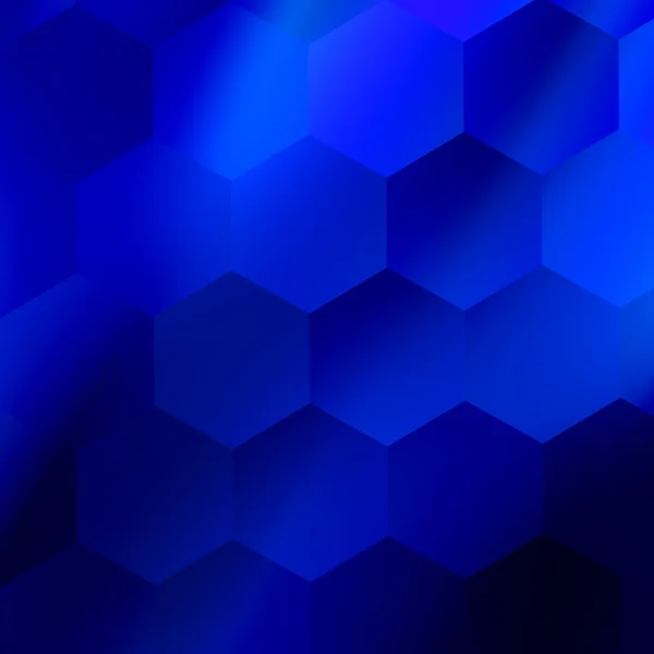 Soft Abstract Hexagonal Background. Blue Geometric Design. Modern Illustration. Modern Blank Minimal Backdrop for Web Banner Website or Corporate Presentation. Creative Elegant Light Effect. Layout. — 图库照片
