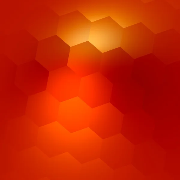 Abstract Orange Colored Background. Polygonal Business Presentation Backdrop. Modern Geometric Hexagonal Texture. Creative Mosaic Backgrounds. Elegant Polygonal Art Illustration. Blank Website Back. — Stock fotografie