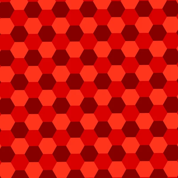 Red Hexagons Background. Abstract Geometric Pattern. Mosaic Tile Wallpaper. Endless Floor Tiles. Simple Stylish Tiling. Blank Polygonal Backgrounds. Minimalistic Tiled Parquet. Trendy Composition. — Stock Photo, Image