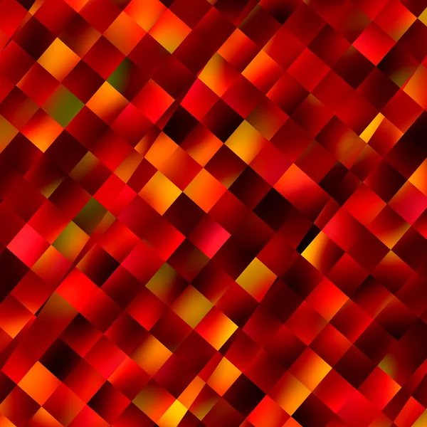 橙色的背景。有方格状图案装饰。彩色图像。抽象艺术。颜色的背景。现代计算机显示背景。美丽的纹理效果。不同颜色的彩色的正方形. — 图库照片