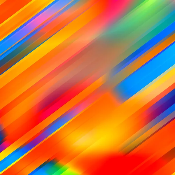 Colorato sfondo strisce sfocate. Raggio del caos. Una foto semplice. Fosforzo al neon arancione. Fatto da strati. Effetto linea. Arte astratta a colori. Effetti luce gialla blu. Immagine techno. Raggi colorati di primavera. Swatch . — Foto Stock