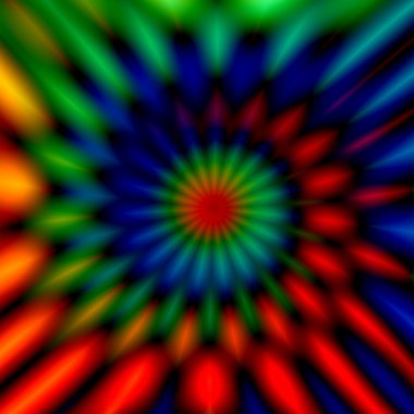 Blurry colorful swirl. Vivid twist decor. Cool weird shapes. Odd artsy graphic. Modern digital art. Made in full frame. Soft chromatic blur. Colour vortex imagery. Rgb color illustration. Rendering. clipart