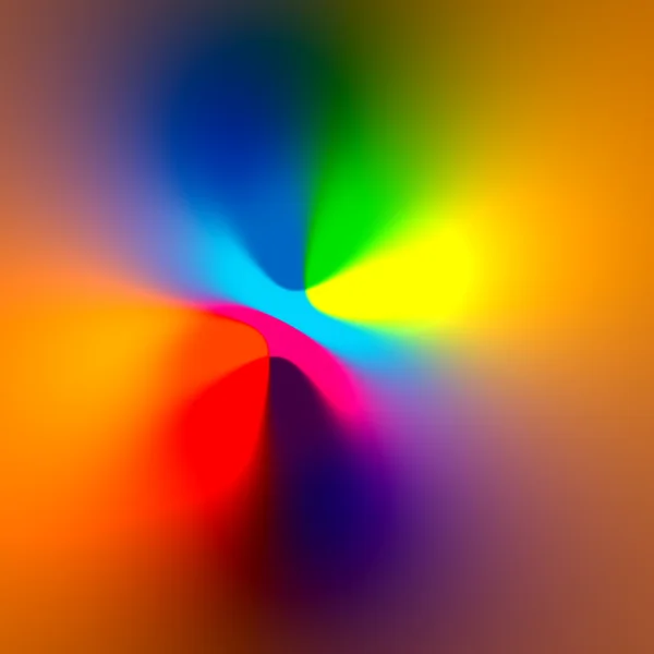 Abstract blurry iridescent background. Clean stylish idea. Smooth unusual blur. Modern glowing style. Shiny digital render. Vivid colors fantasy. Rendered multi colored image. Image in modern style. — Stock Photo, Image