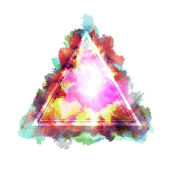 Signo triangular — Vector de stock