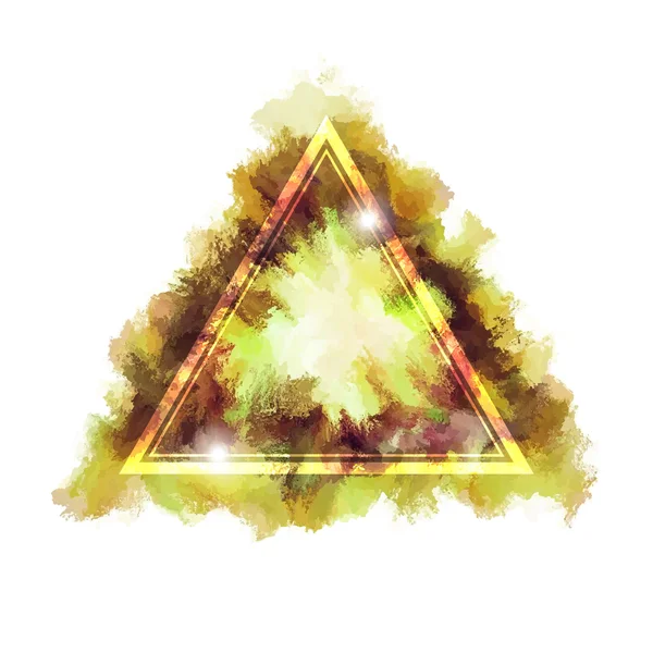 Треугольный знак — стоковый вектор