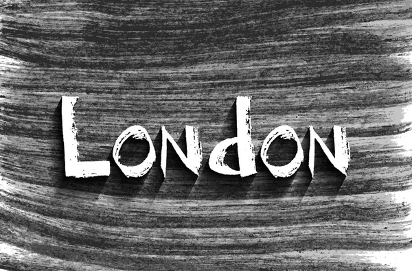 Inscription Londres en style grunge — Image vectorielle