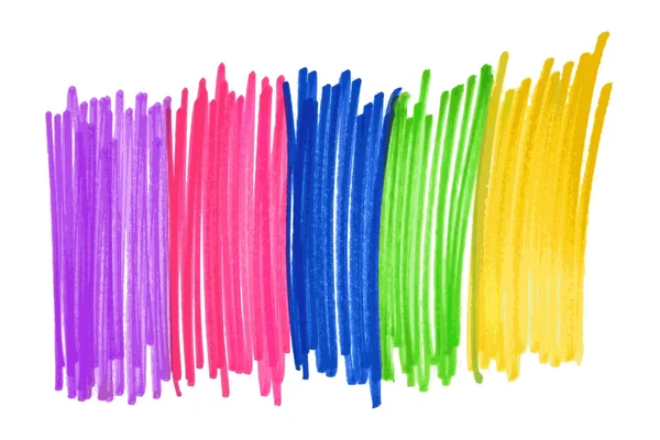 De vlag van seksuele minderheden pennen — Stockvector