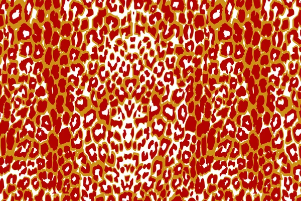 Seamless mönster leopard — Stock vektor